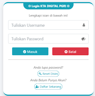Register PGRI Kepulauan Talaud - Persatuan Guru Republik Indonesia Cabang Kepulauan Talaud